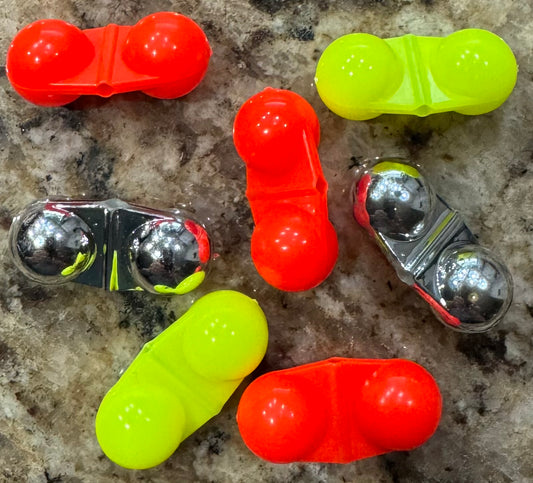 Double Ball Line Rattles